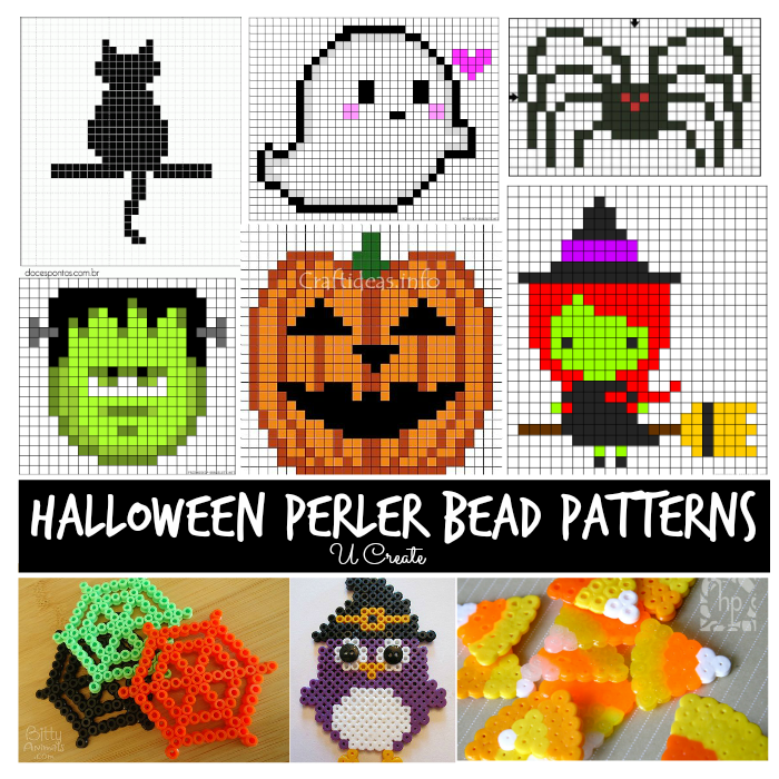 Halloween-Perler-hama motifs-DIY