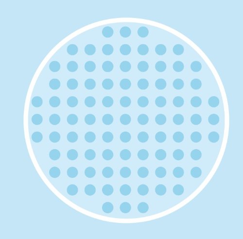Creotime plaque de base perles à repasser carrées 15 cm - Création