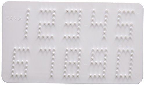 HAMA - Plaque pour perles à repasser maxi Carré - Transparent